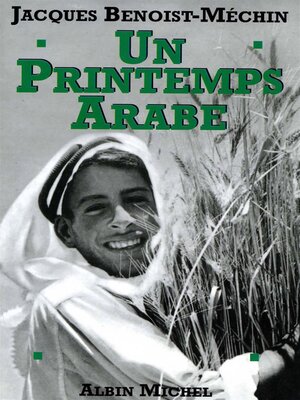 cover image of Un printemps arabe